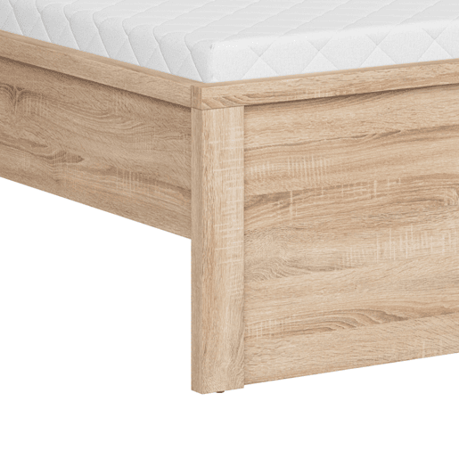 Cama 160x200 cabeceira alta Soren Madeira