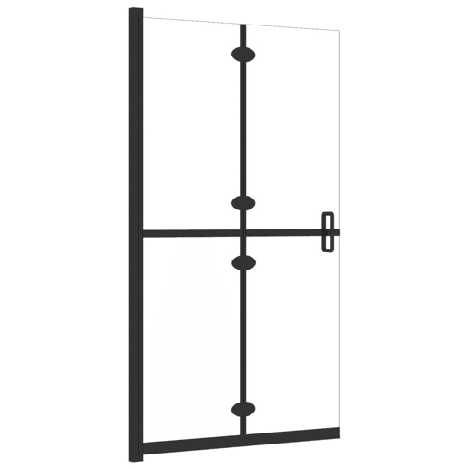 vidaXL Divisória chuveiro dobrável 80x190 cm vidro transparente ESG vidaXL Divisória chuveiro dobrável 80x190 cm vidro transparente ESG