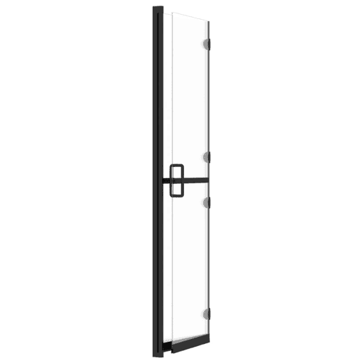 vidaXL Divisória chuveiro dobrável 80x190 cm vidro transparente ESG vidaXL Divisória chuveiro dobrável 80x190 cm vidro transparente ESG