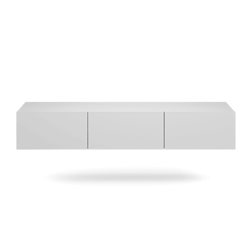 Móvel para televisor de parede com 3 portas Idao 180 cm branco