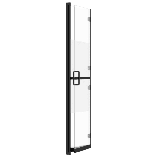 vidaXL Divisória chuveiro dobrável 70x190 cm meio vidro fosco ESG vidaXL Divisória chuveiro dobrável 70x190 cm meio vidro fosco ESG