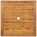 Comedor de jardín plegable 3 piezas madera maciza de acacia Comedor de jardín plegable 3 piezas madera maciza de acacia Marrón