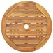 Comedor de jardín plegable 3 piezas madera maciza de acacia Comedor de jardín plegable 3 piezas madera maciza de acacia Marrón