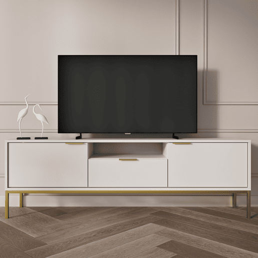 Móvel TV 175 cm Seattle Branco Móvel TV 175 cm Seattle Branco
