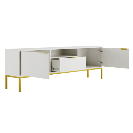Móvel TV 175 cm Seattle Branco Móvel TV 175 cm Seattle Branco