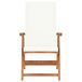 Comedor de jardín 9 piezas con cojines madera maciza de teca Comedor de jardín 9 piezas con cojines madera maciza de teca Blanco
