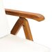 Comedor de jardín 9 piezas con cojines madera maciza de teca Comedor de jardín 9 piezas con cojines madera maciza de teca Blanco
