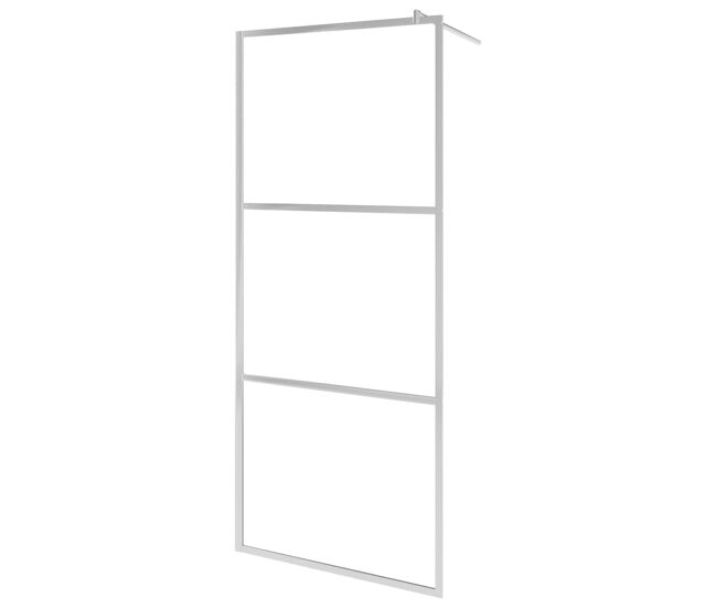 Vidaxl mampara de ducha accesible vidrio esg claro 100x195 cm