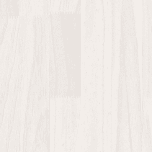 vidaXL Mesa de cabeceira 40x31x40 cm pinho maciço branco