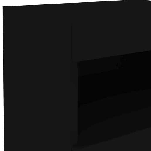vidaXL Mesa de cabeceira com luzes LED 50x40x45 cm preto vidaXL Mesa de cabeceira com luzes LED 50x40x45 cm preto
