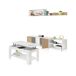 Pack salón con mesa de centro Alix Plus Pack salón con mesa de centro Alix Plus Madera