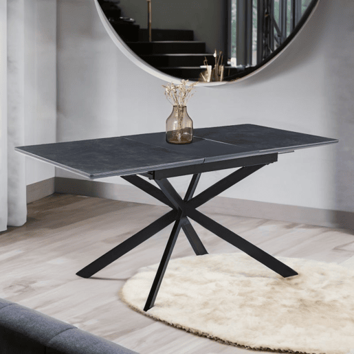 Mesa de comedor Onix Preto 180 x 75 x 80 cm