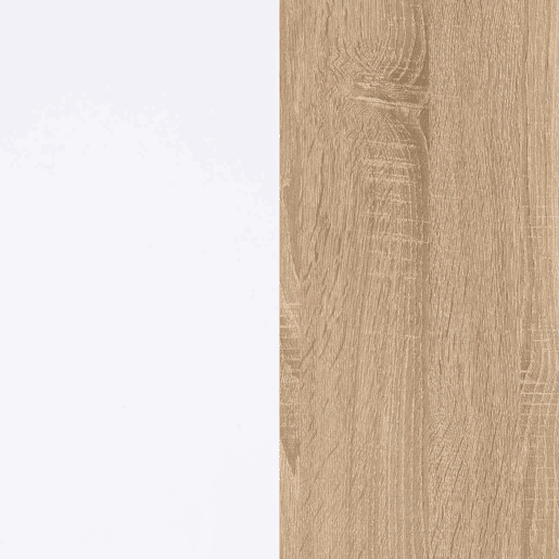 Mesa de jantar extensível 140-190x90 cm Sira Artik White (Branco mate) - Carvalho canadiano 190 x 78 x 90 cm