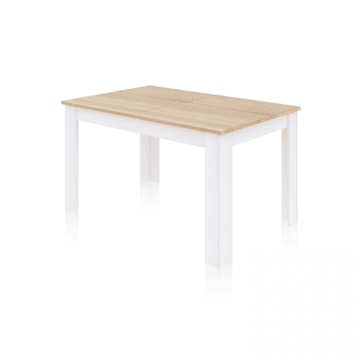 Mesa de jantar extensível 140-190x90 cm Sira Artik White (Branco mate) - Carvalho canadiano 190 x 78 x 90 cm