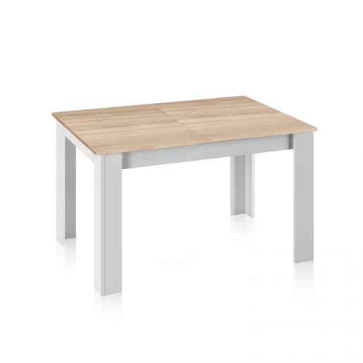 Mesa de jantar extensível 140-190x90 cm Sira Artik White (Branco mate) - Carvalho canadiano 190 x 78 x 90 cm