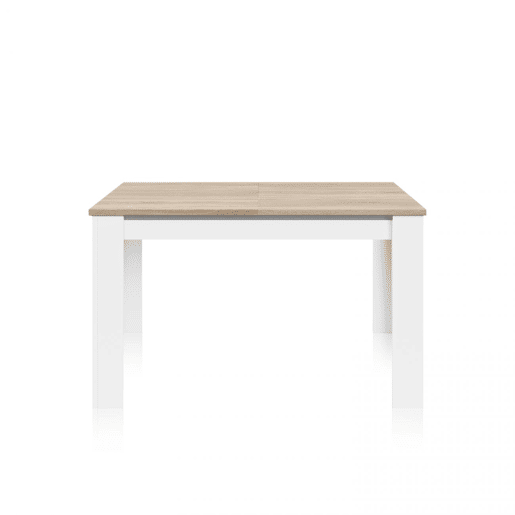 Mesa de jantar extensível 140-190x90 cm Sira Artik White (Branco mate) - Carvalho canadiano 190 x 78 x 90 cm
