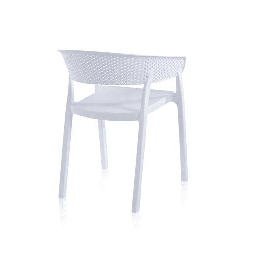 Pack 4 sillas de comedor Diza Branco 54 x 73,5 x 50,5 cm