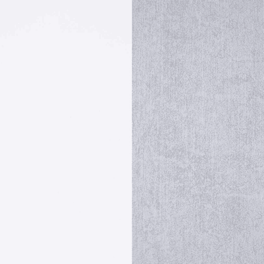 Mesa de jantar extensível 140-190x90 cm Sira Branco Artik (Branco mate) - Cinzento Cimento 190 x 78 x 90 cm
