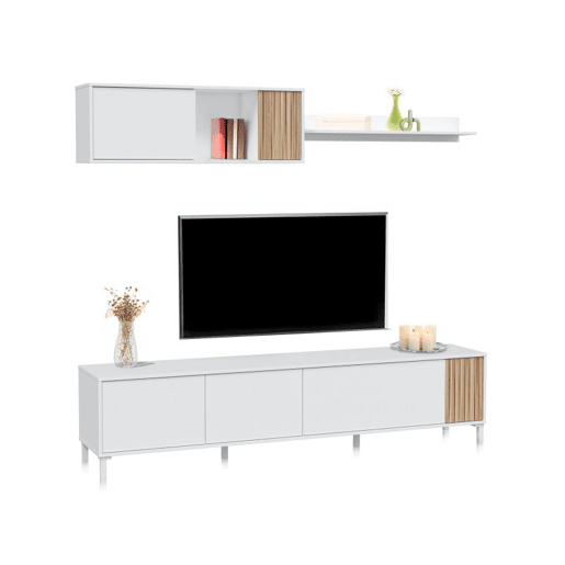 Salão Nitza Blanco Artik (Blanco Mate) - Natur 200 x 47 x 40 cm
