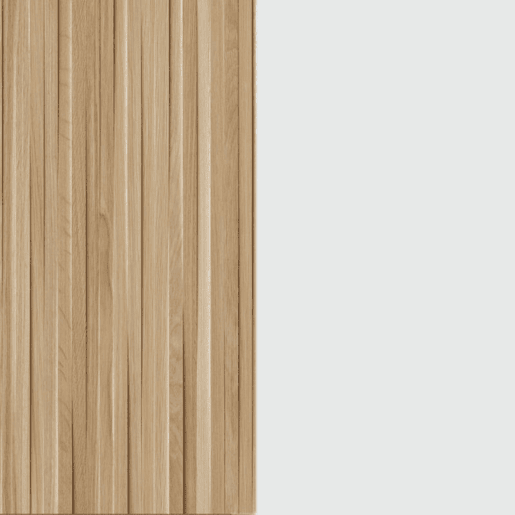 Salão Nitza Blanco Artik (Blanco Mate) - Natur 200 x 47 x 40 cm