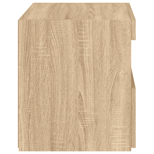 vidaXL Mesas cabeceira c luzes LED 2 pcs 50x40x45 cm carvalho sonoma vidaXL Mesas cabeceira c luzes LED 2 pcs 50x40x45 cm carvalho sonoma