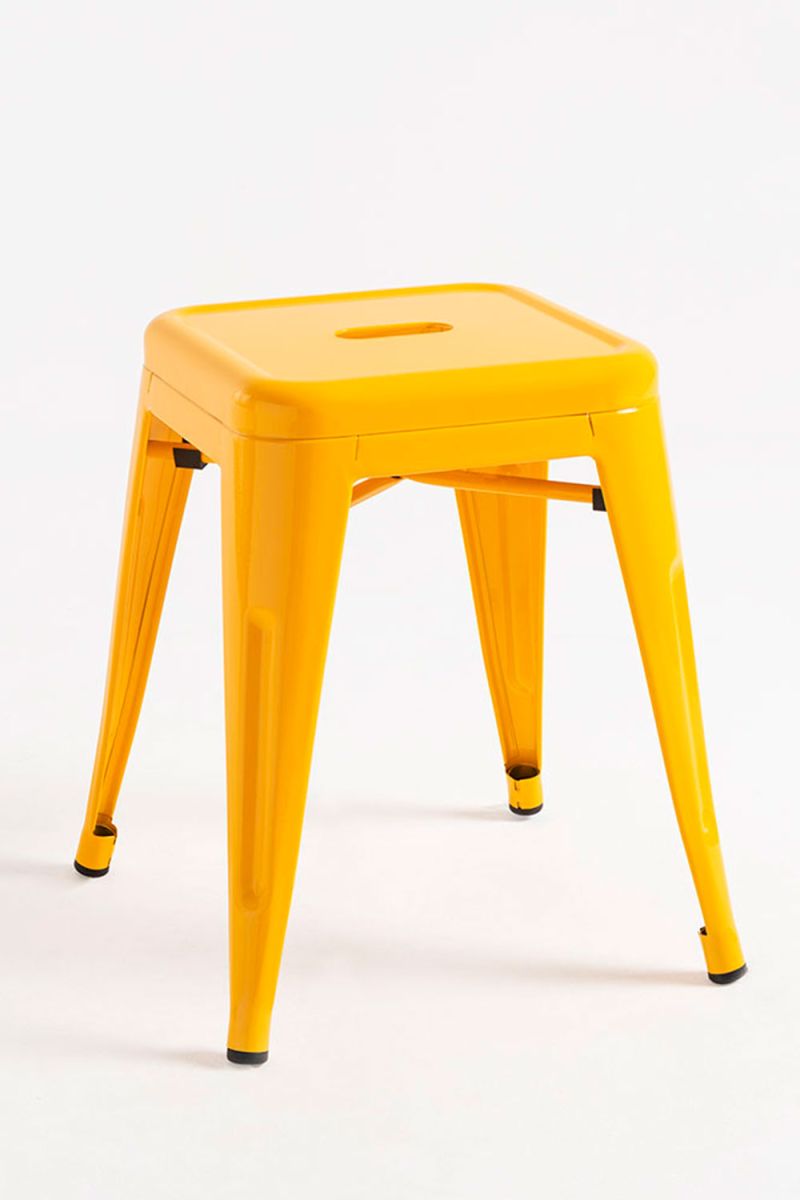 Taburete torix pequeño - amarillo