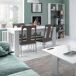 Pack salón con mesa de centro y mesa de comedor Alix Max Pack salón con mesa de centro y mesa de comedor Alix Max Madera