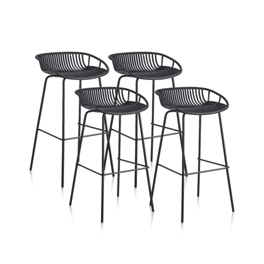Taburete alto Ari Preto 47 x 88 x 44 cm