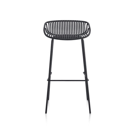Taburete alto Ari Preto 47 x 88 x 44 cm