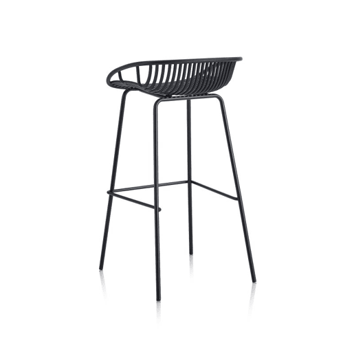 Taburete alto Ari Preto 47 x 88 x 44 cm