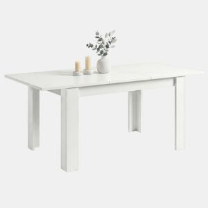 Mesa de jantar extensível 140-190x90 cm Sira Artik White (Branco mate) 190 x 78 x 90 cm