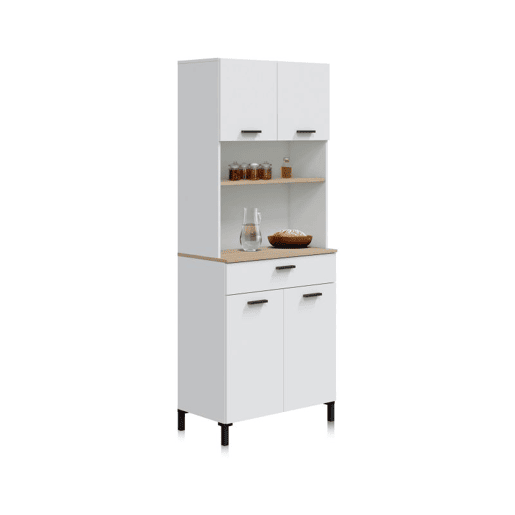 Armário Nitza Blanco Artik (Blanco Mate) - Natur 72 x 185 x 40 cm