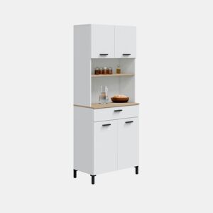 Armário Nitza Blanco Artik (Blanco Mate) - Natur 72 x 185 x 40 cm
