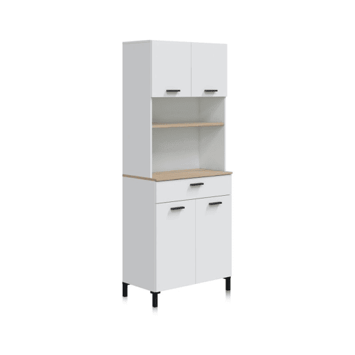 Armário Nitza Blanco Artik (Blanco Mate) - Natur 72 x 185 x 40 cm