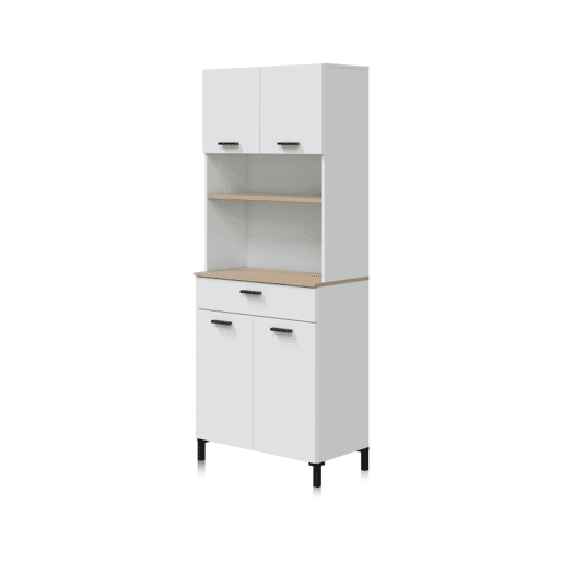 Armário Nitza Blanco Artik (Blanco Mate) - Natur 72 x 185 x 40 cm
