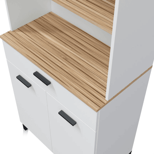 Armário Nitza Blanco Artik (Blanco Mate) - Natur 72 x 185 x 40 cm