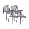 Pack 4 sillas Jaime Cinzento 58 x 80 x 46 cm