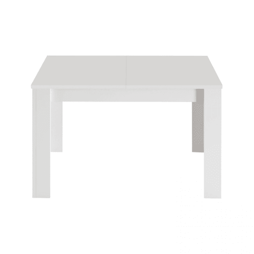 Mesa de jantar extensível Kendra 123 Artik White (Branco mate) 123u2013173 x 78 x 75cm cm