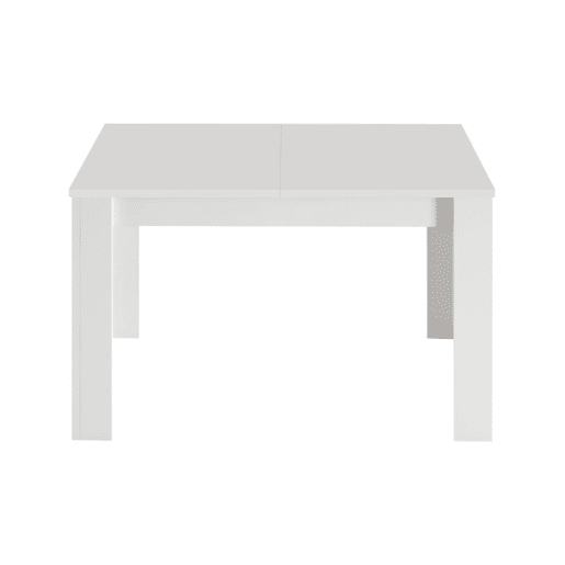 Mesa de jantar extensível Kendra 123 Artik White (Branco mate) 123u2013173 x 78 x 75cm cm