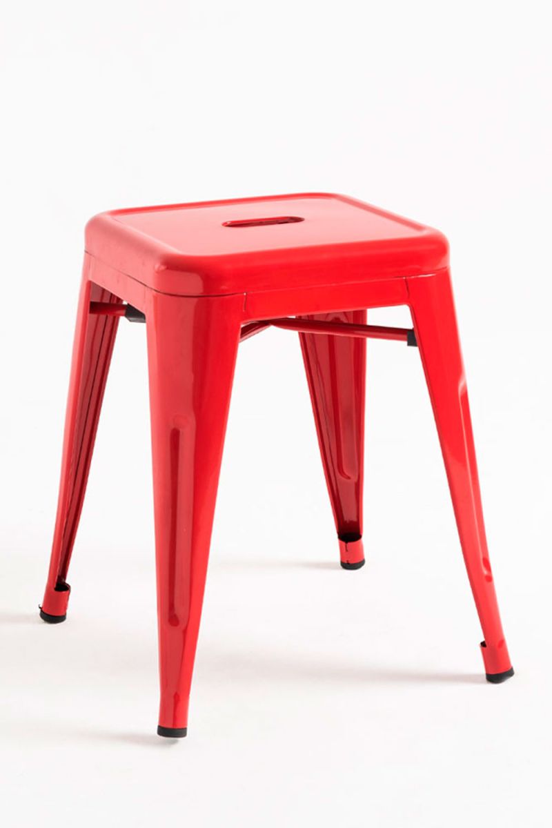 Taburete torix pequeño - rojo