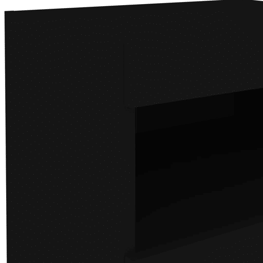 vidaXL Mesas de cabeceira c luzes LED 2 pcs 50x40x45 cm preto