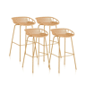 Taburete alto Ari Areia 47 x 88 x 44 cm