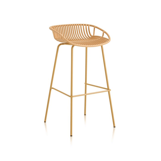 Taburete alto Ari Areia 47 x 88 x 44 cm