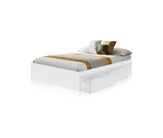 Cama four blanco artik (blanco mate) 196 x 37 x cm