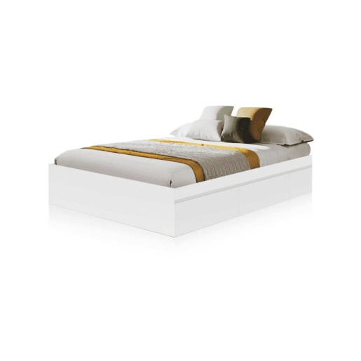 Cama Four Artik White (Branco mate) 196 x 37 x 156 cm