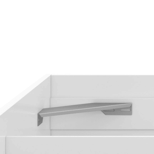 Cama Four Artik White (Branco mate) 196 x 37 x 156 cm