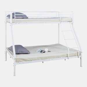 Beliche metálico Leo Molas box incluídas - 90140 x 190 cm - Branco