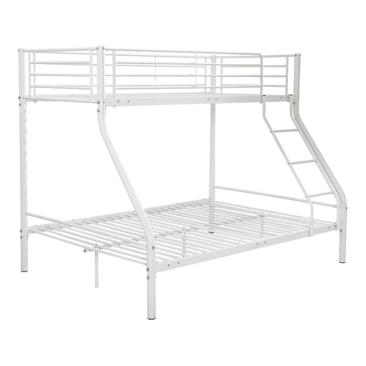 Beliche metálico Leo Molas box incluídas - 90140 x 190 cm - Branco