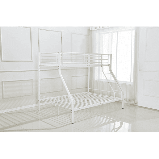 Beliche metálico Leo Molas box incluídas - 90140 x 190 cm - Branco