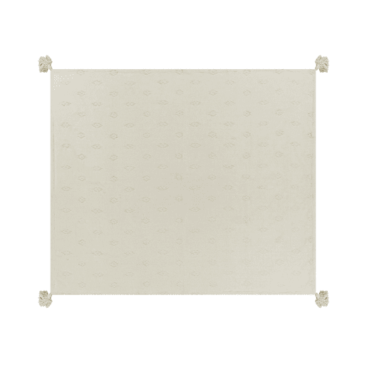 Colcha KAZY Algodão 220 x 240 cm Creme